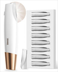 YeCheer Dermaplaner con luz para ver vellos finos en el rostro