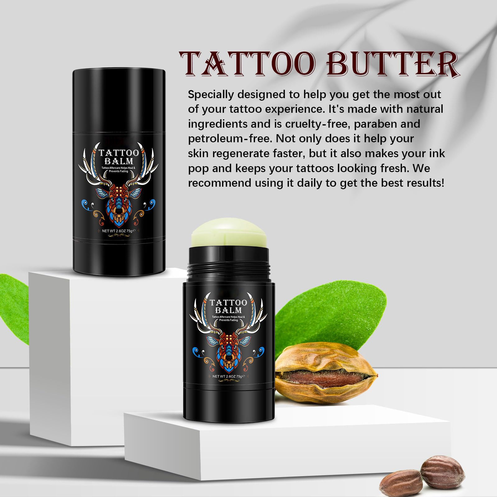 Yecuce Tattoo Balm soft skin result and comfortable feel.