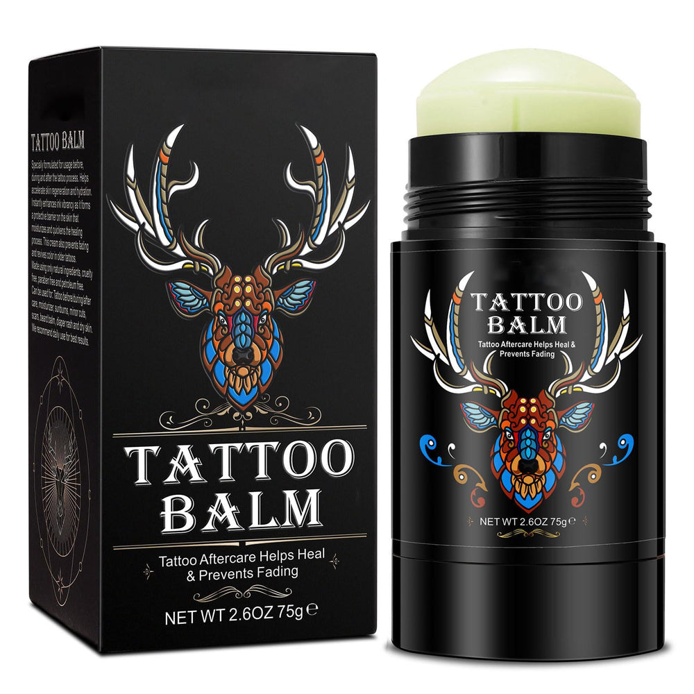Yecuce Tattoo Balm tube application for easy, mess-free care.