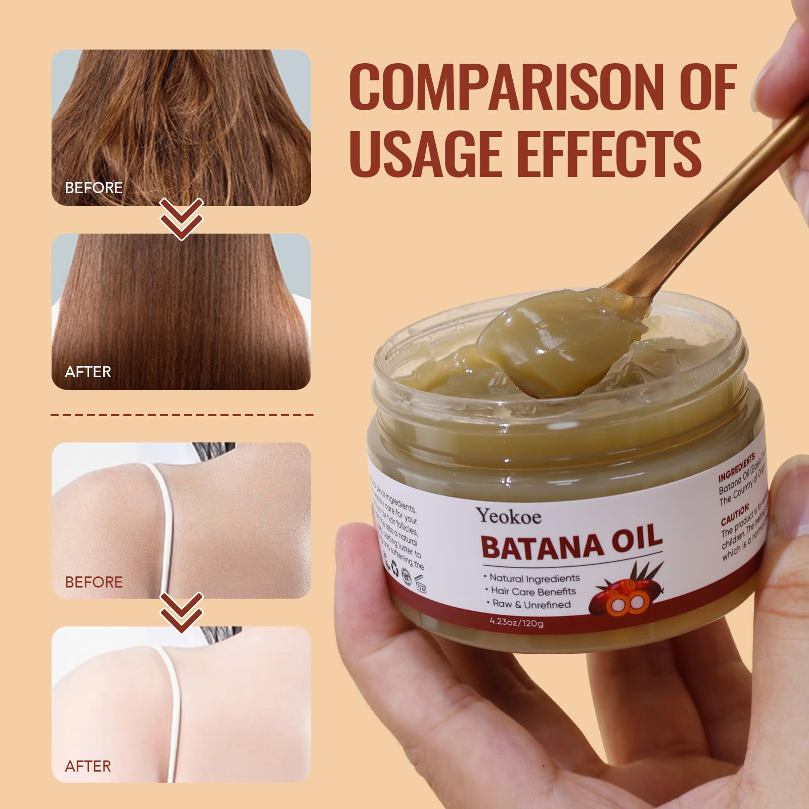 Yeokoe Batana Aceite para piel hidratada y suave
