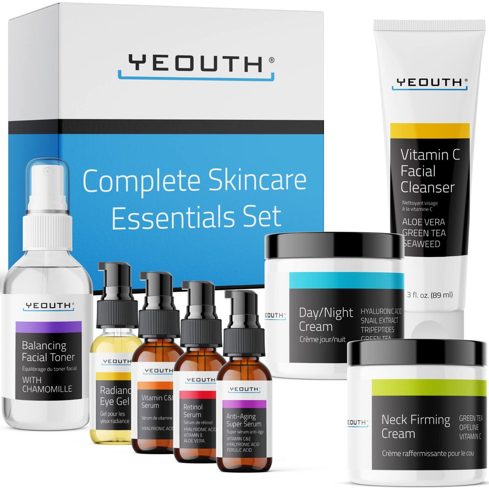 YEOUTH limpiador con vitamina C, limpieza profunda y poros listos para los serums.