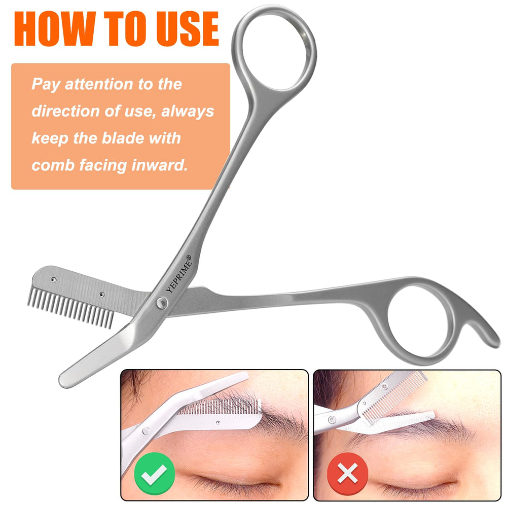 YEPRIME tijeras cejas de calidad, regalo ideal