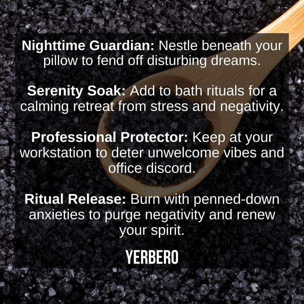 Yerbero Sal Negra ritual de purificación para elevar energías positivas