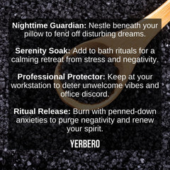 Yerbero Sal Negra ritual de purificación para elevar energías positivas