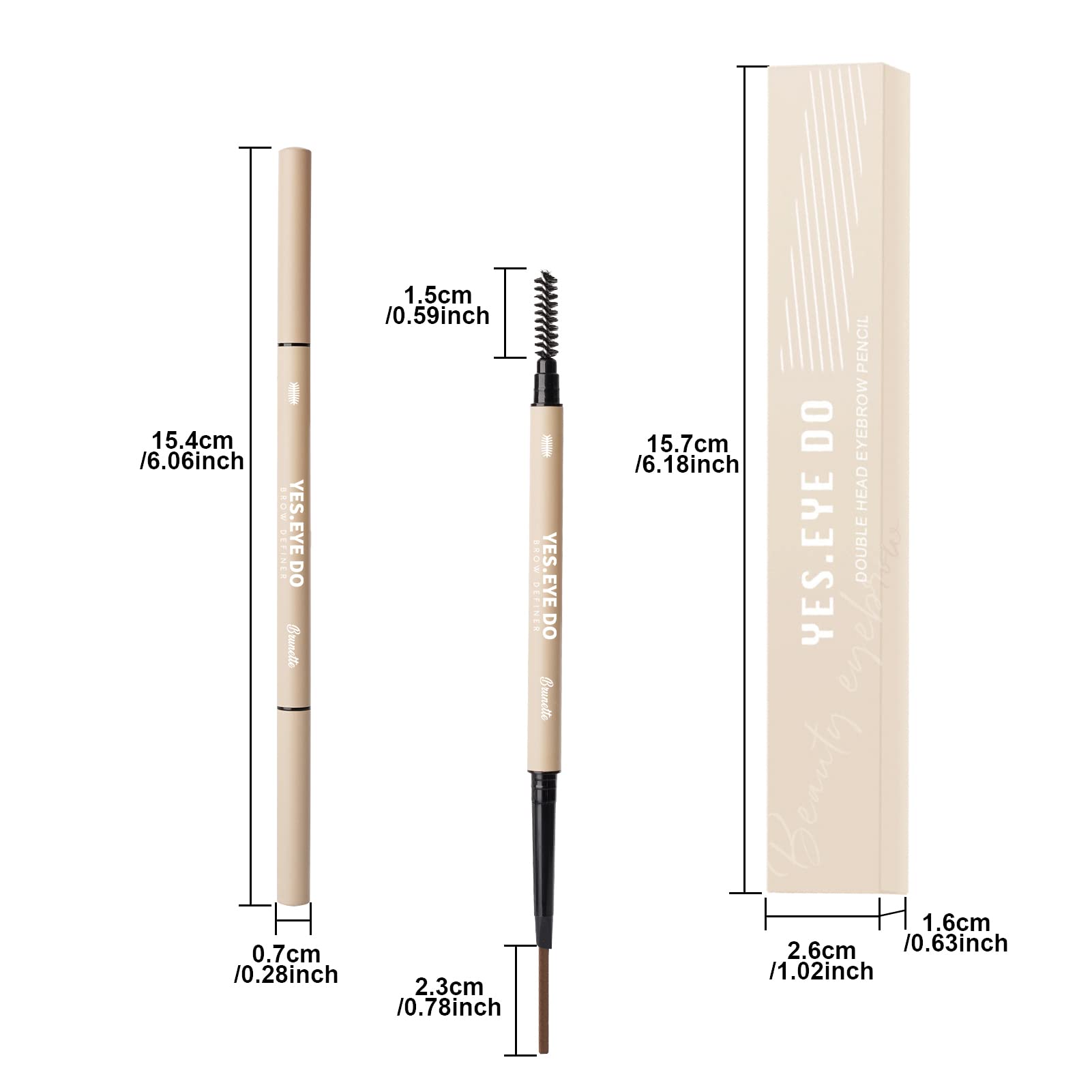 YES.EYE DO 8 tonos disponibles para combinar con tu color de cabello