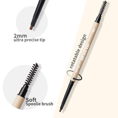 YES.EYE DO diseño doble extremo para contornear y rellenar cejas