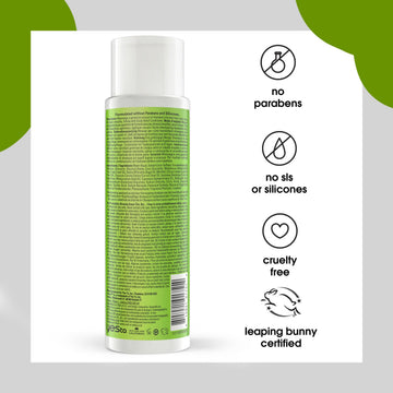Yes To Tea Tree Scalp Relief Conditioner: masaje suave para nutrir las puntas y el cuero cabelludo.
