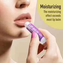 YesBes lip balm grape flavor provides fruity moisture