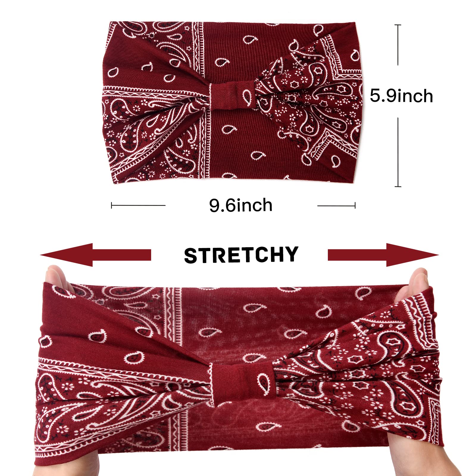 Bandana Yeshan absorbe sudor, ideal para yoga y entrenamientos