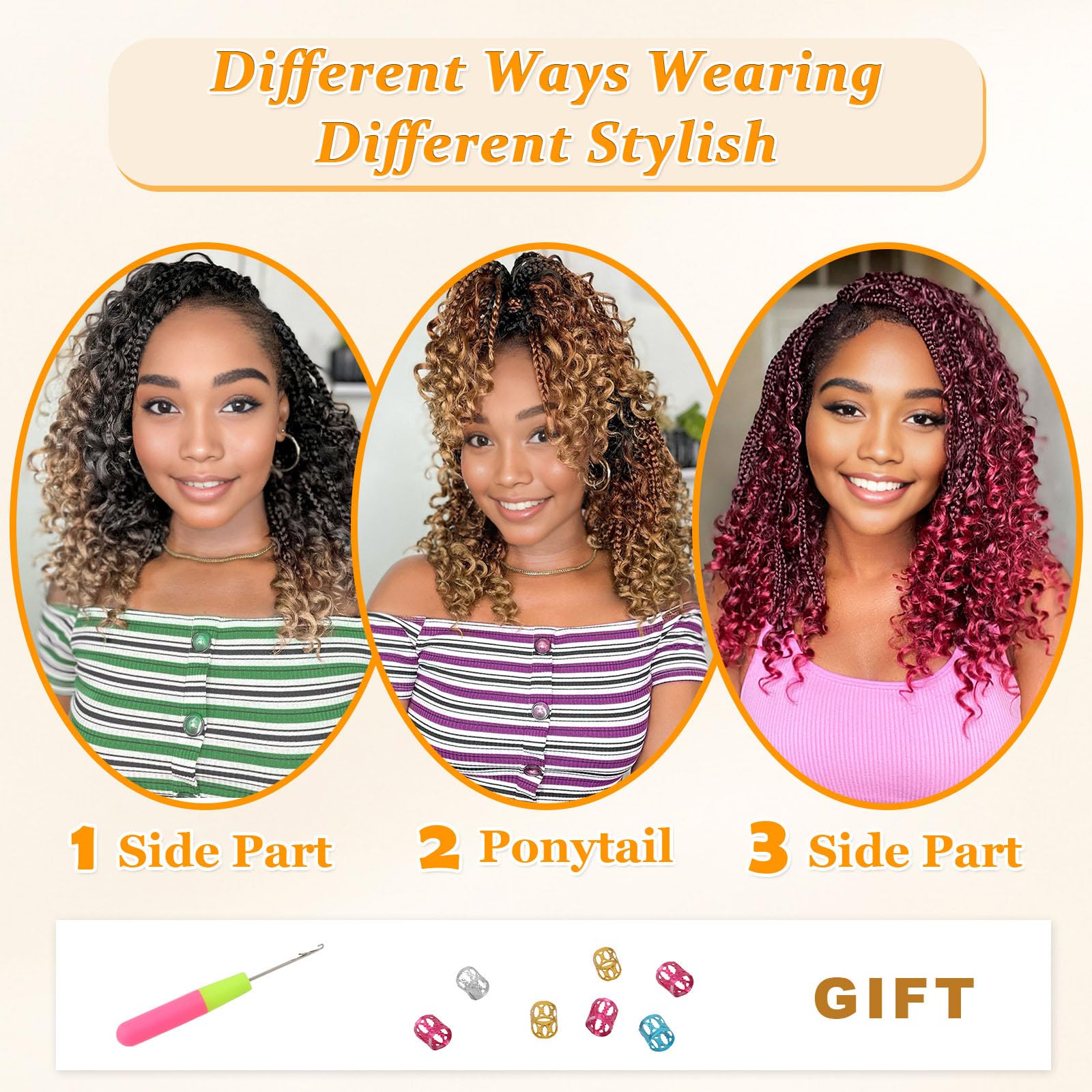 YEWELL Diosa BoxCrochet, aspecto natural y tacto suave