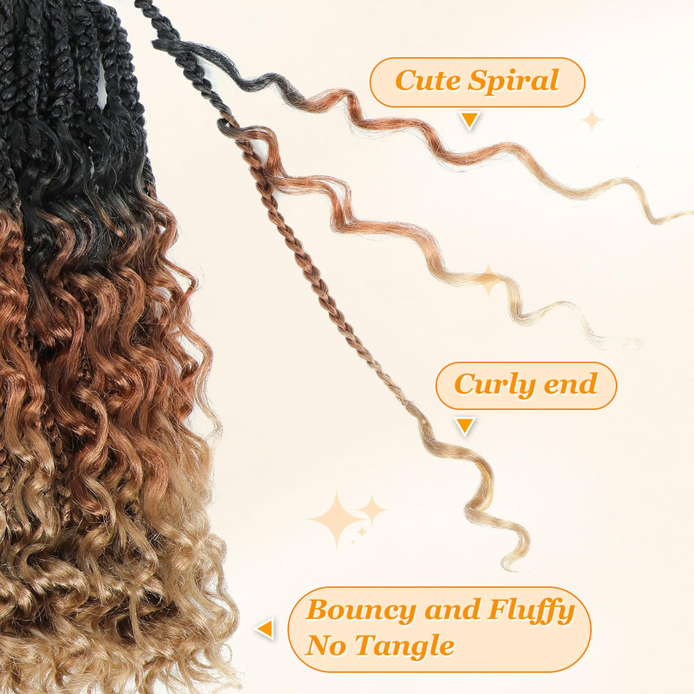 YEWELL Diosa BoxCrochet color 27, acentos cálidos para look moderno