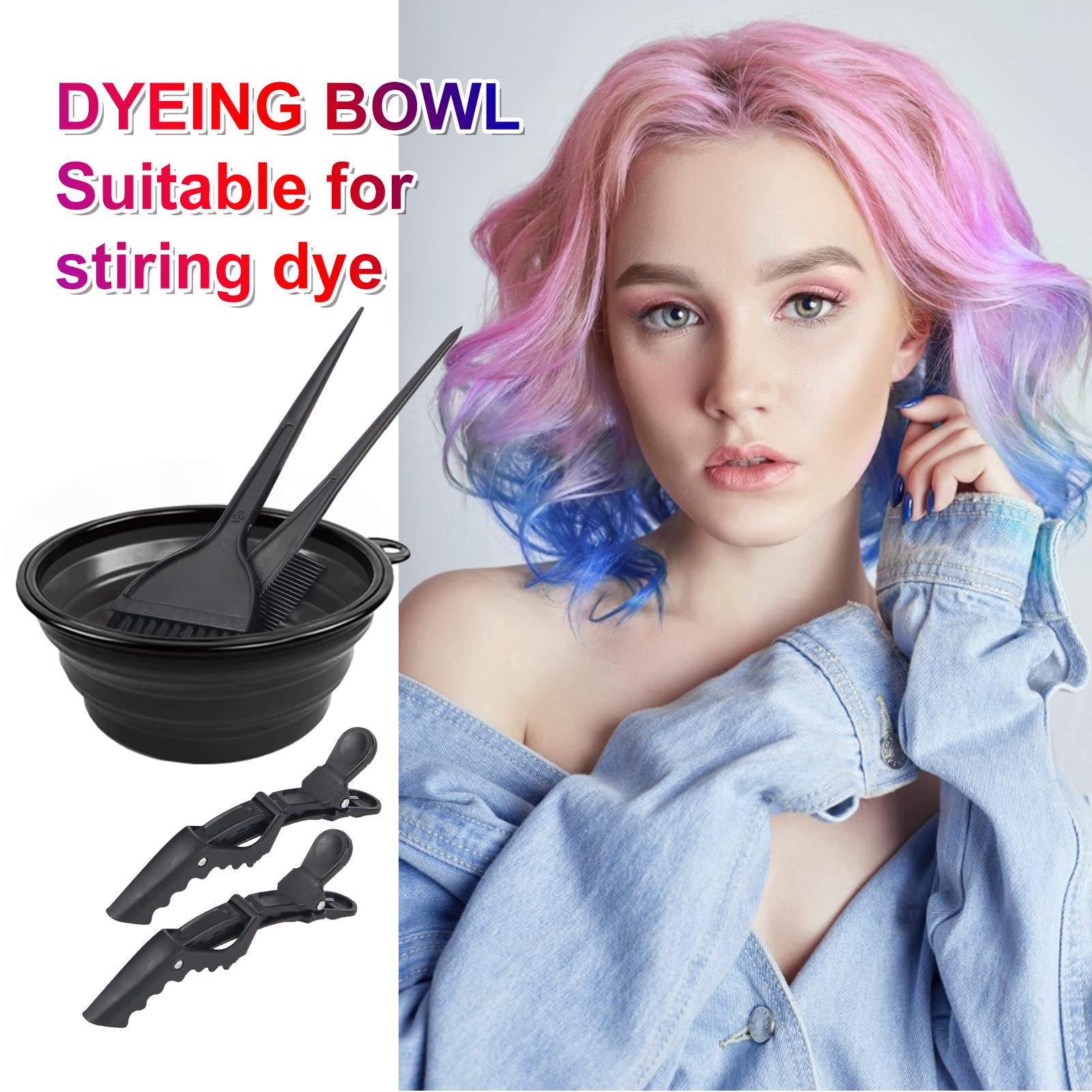Yexixsr pincel coloración cabello para aplicar tintes con precisión.