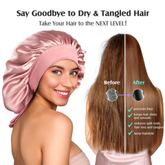 Noeud ajustable et boucle sécurisée pour maintenir tout au long de la nuit.