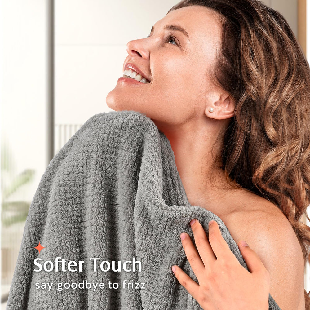 Toalla capilar YFONG, talla M/L, ajustable para todo tipo de cabello.