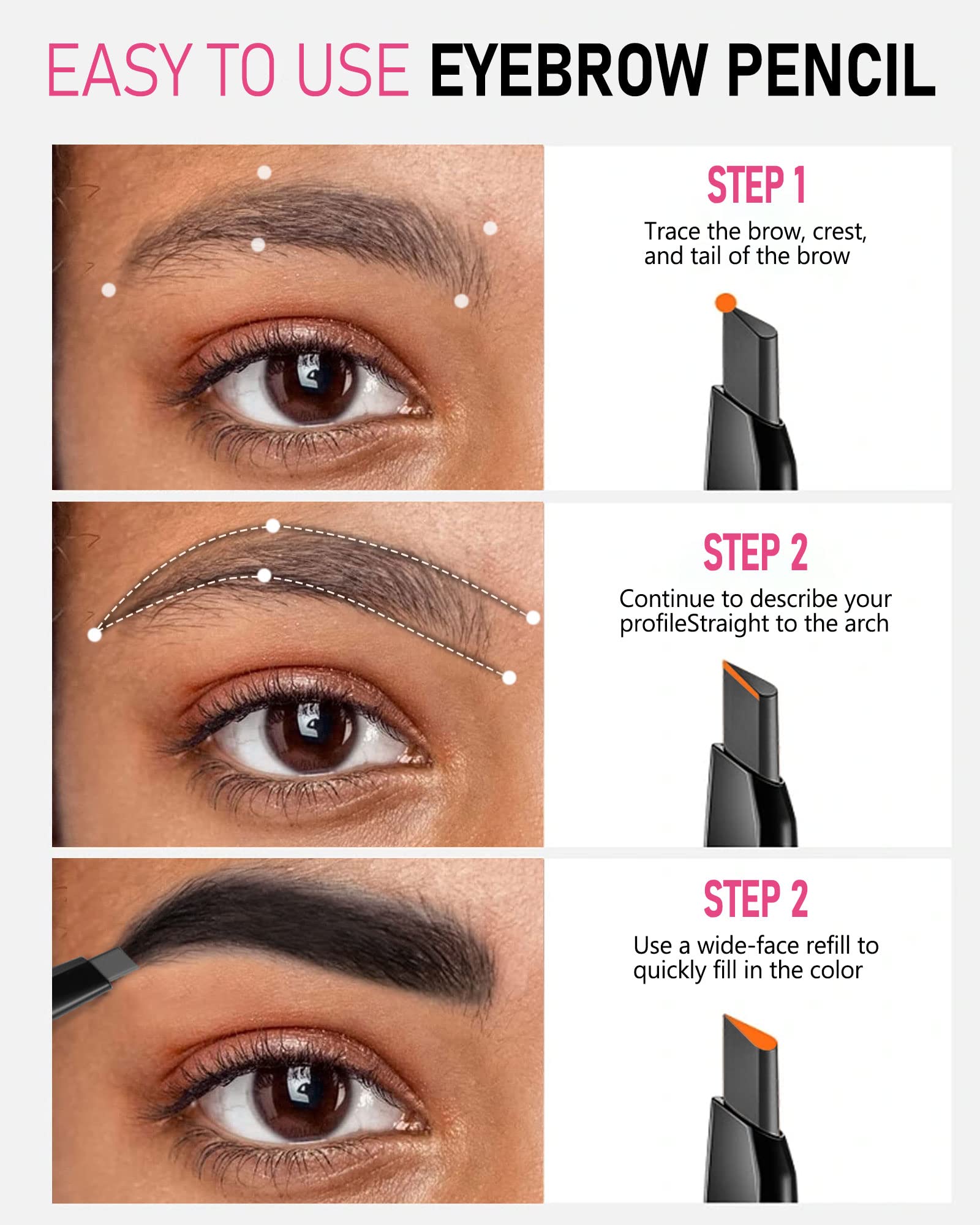 YFulfill dot-method guides precise brow shaping.