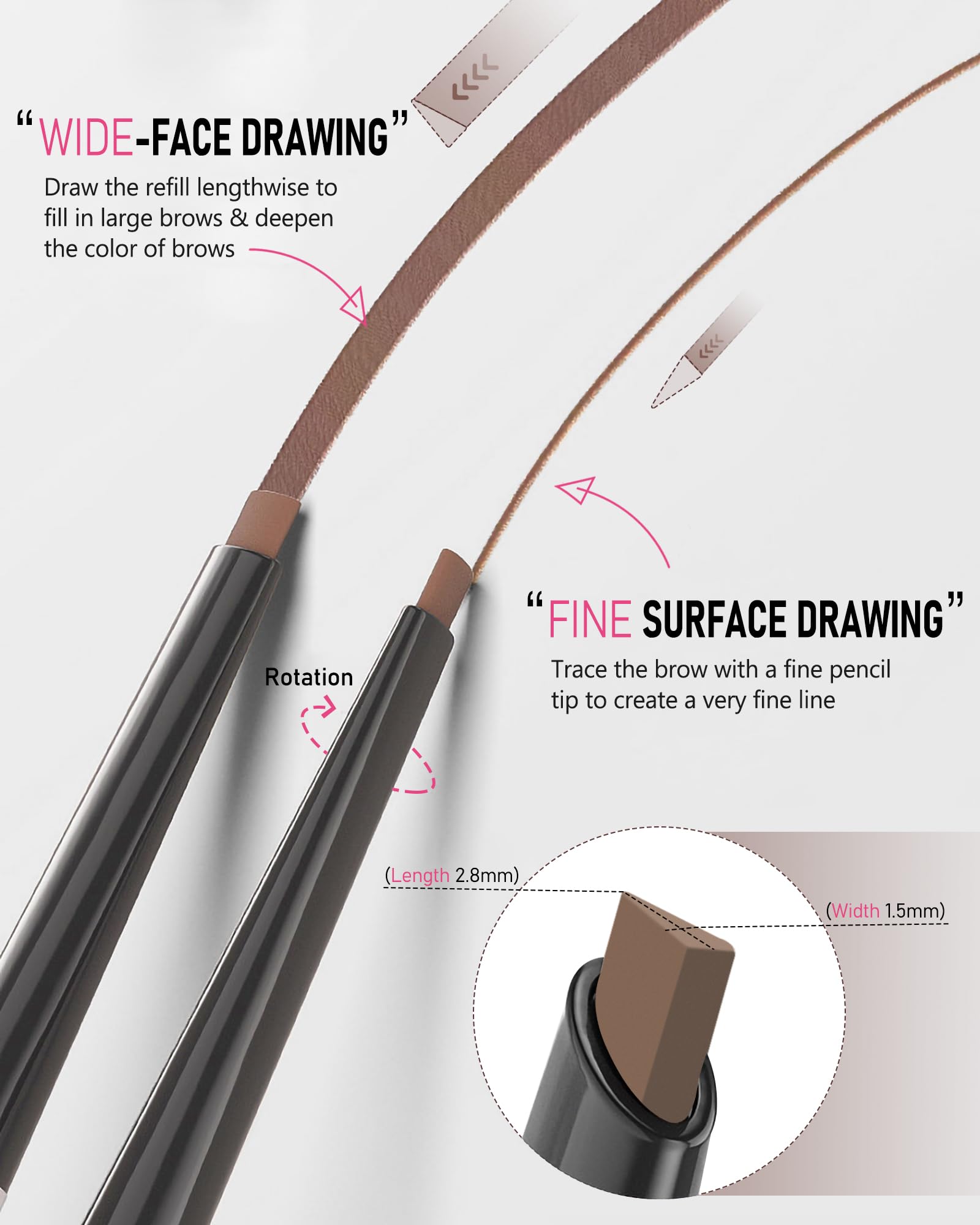 Consejo YFulfill para trazar puntos guía y definir cejas