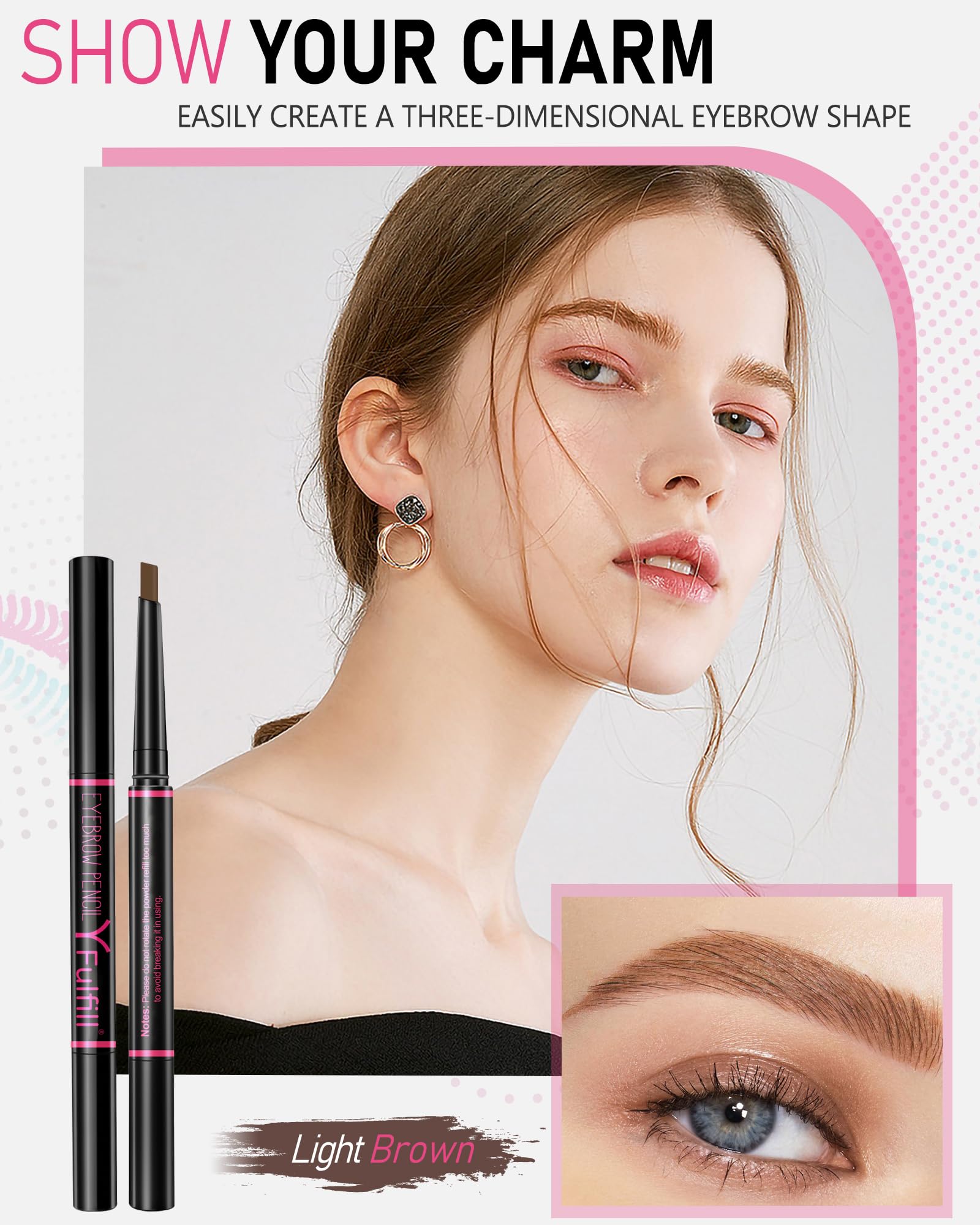 Duración de 8 horas y resistencia al agua en cejas con YFulfill