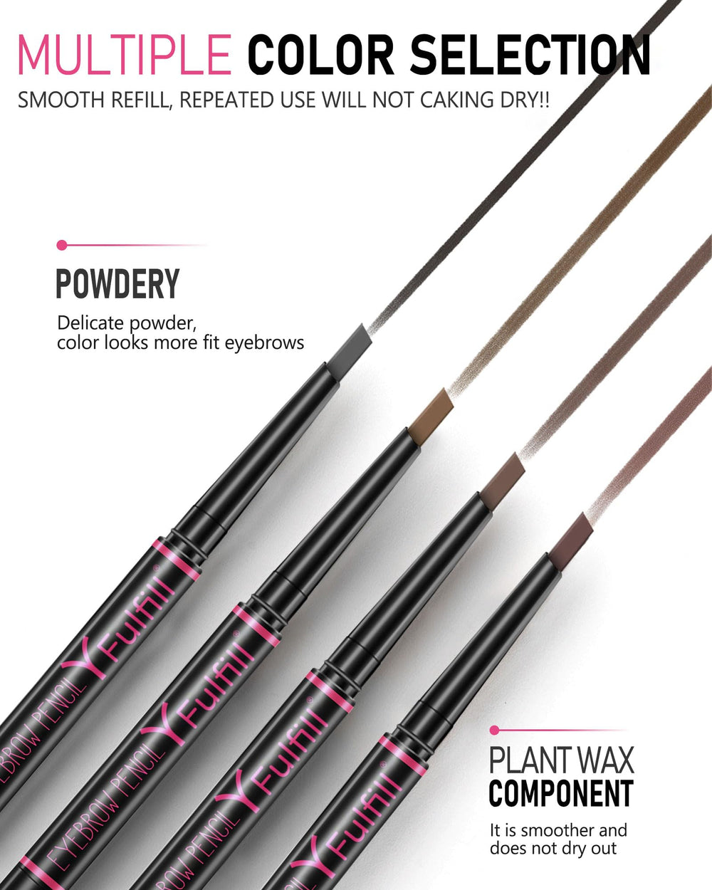 Afeitadora para cejas incluida en el set YFulfill