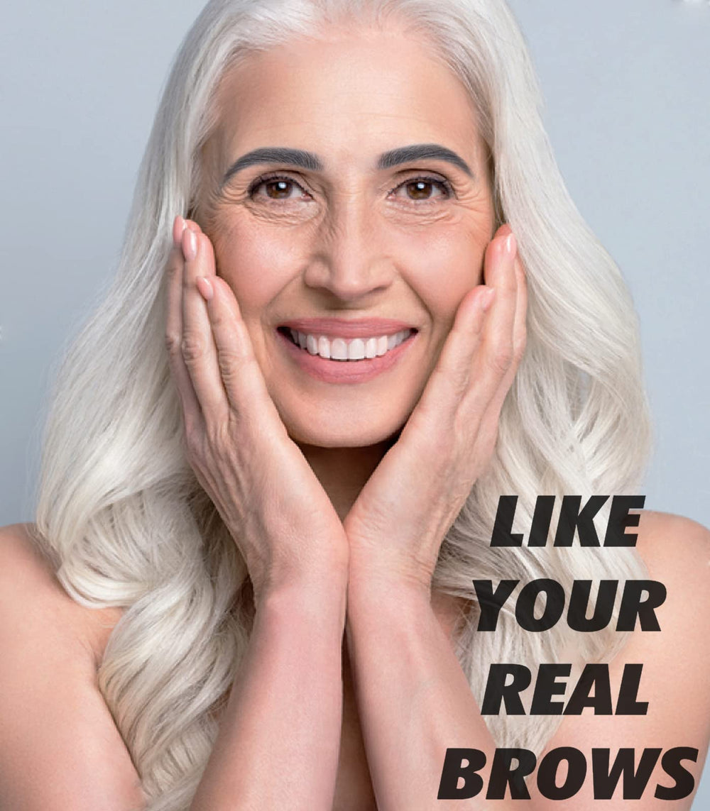 YFulfill pointe 0-5 mm pour contours précis des sourcils gris