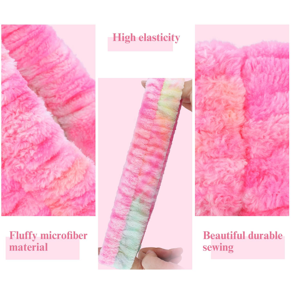Bandana YGQQOY en tono púrpura, suave y absorbente para la ducha o la limpieza.