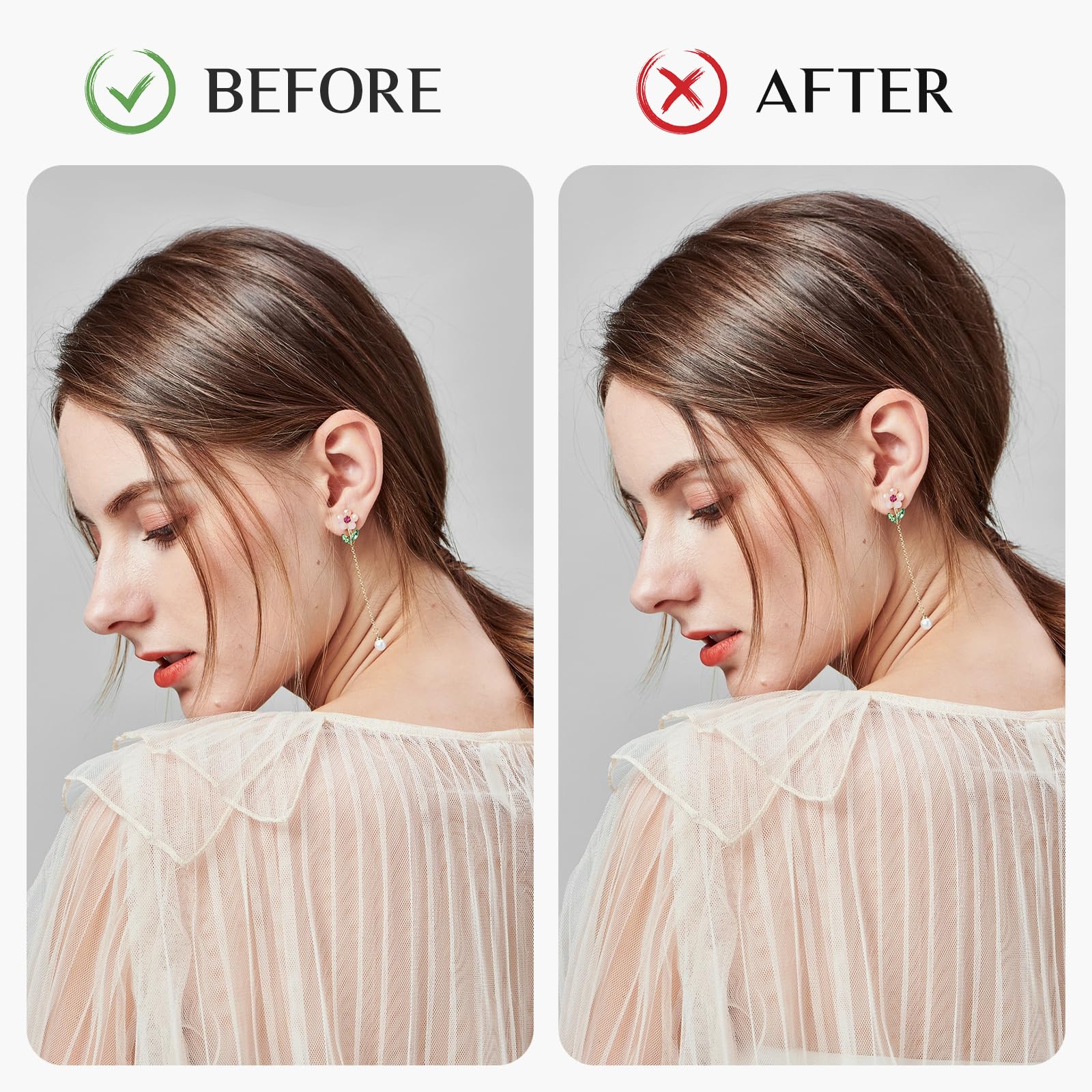 YGQQOY donas de pelo para peinados recogidos crean volumen definido