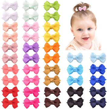 Lazo grosgrain mini de YHXX YLEN para bebés, ideal para peinar sin tirar del cabello.