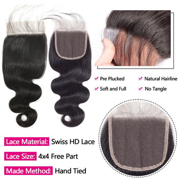 YIBUSI: cabello color 1B negro, aspecto liso y brillante.