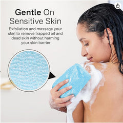 Yiclick paño exfoliante de alto rendimiento para exfoliar sin irritar la piel.
