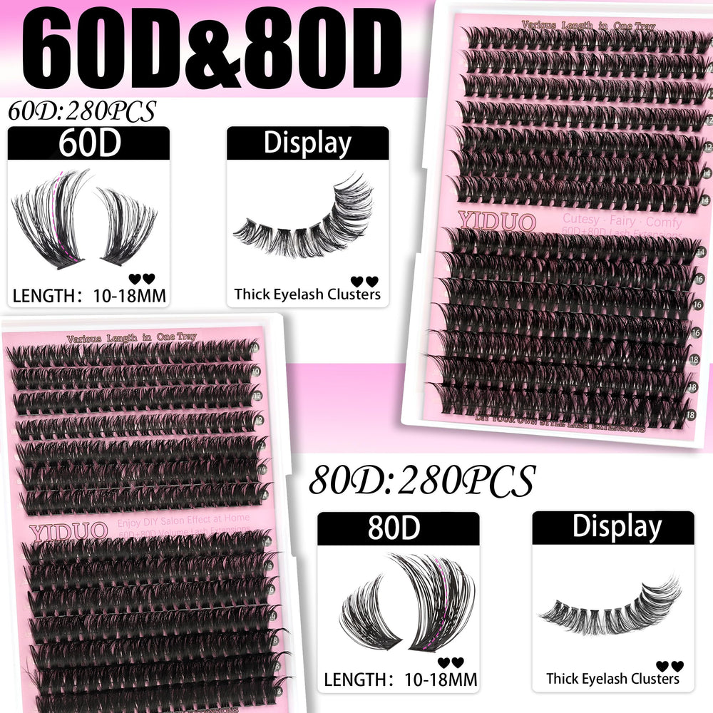 YIDUO estilo wispy: opciones para un look voluminoso