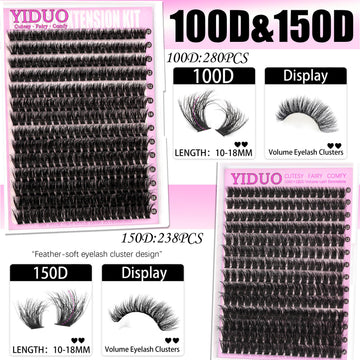 YIDUO kit casero para pestañas: guía y herramientas