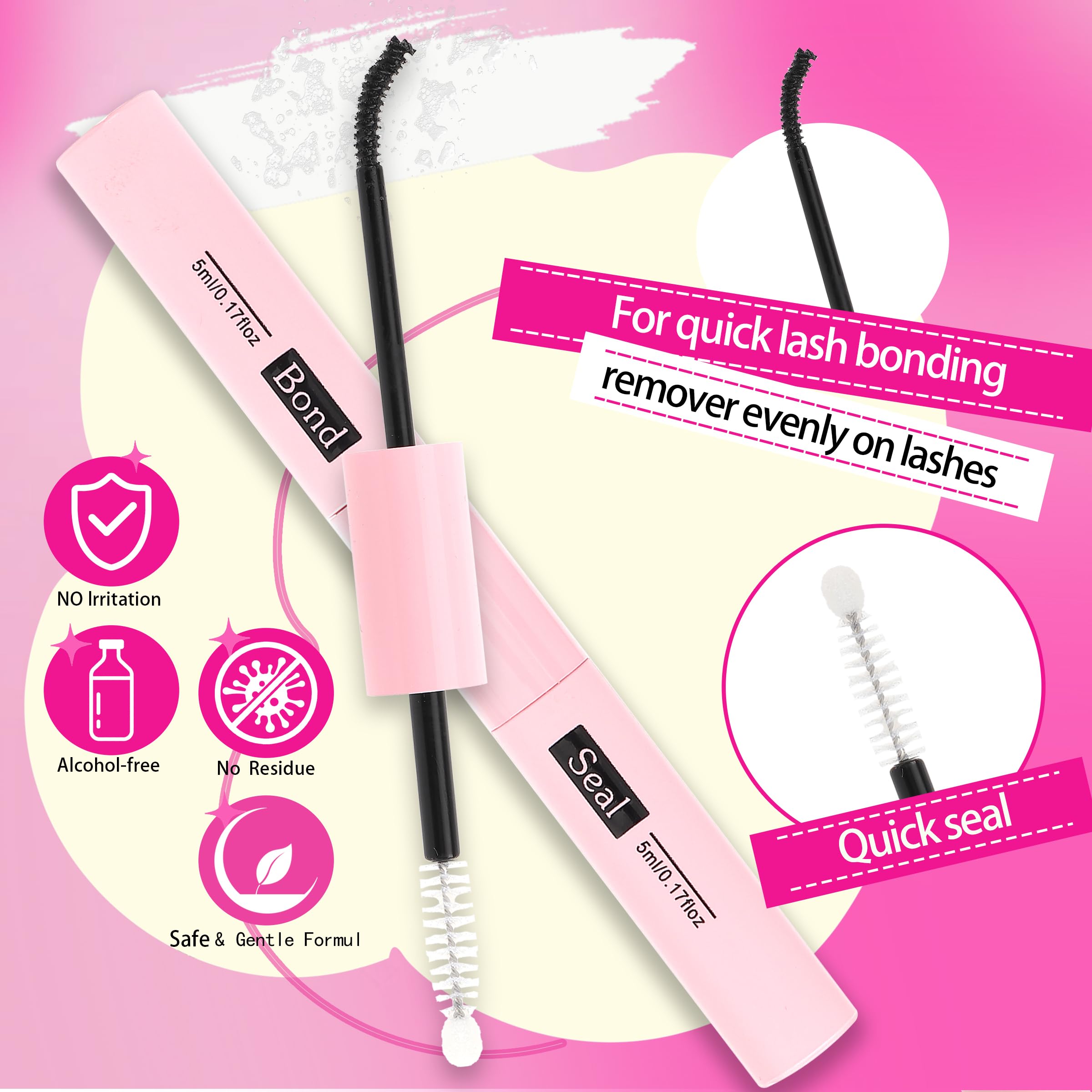YIDUO pegamento para pestanas 5ml negro ofrece efecto delineador duradero