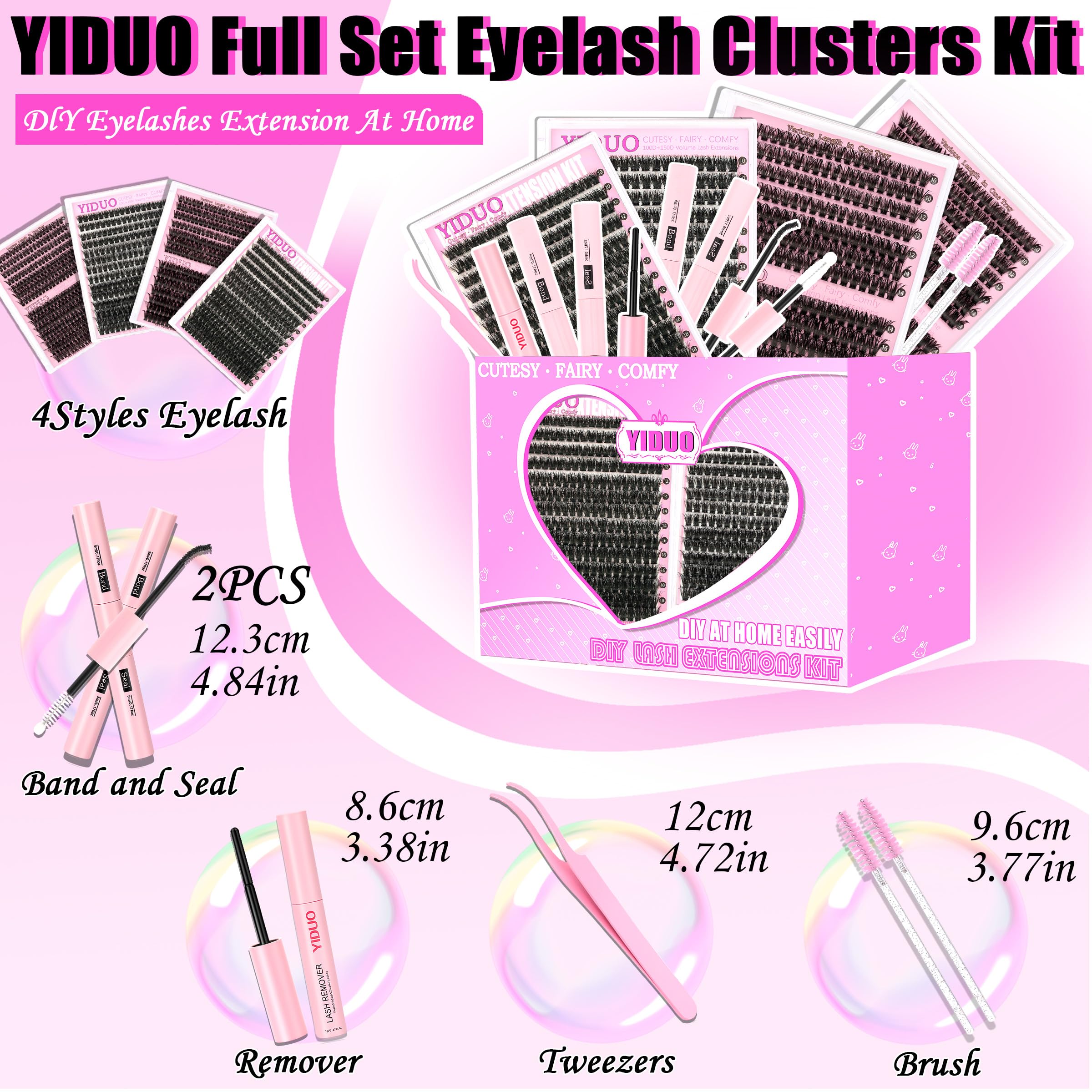YIDUO presentación del kit: todo en un solo set