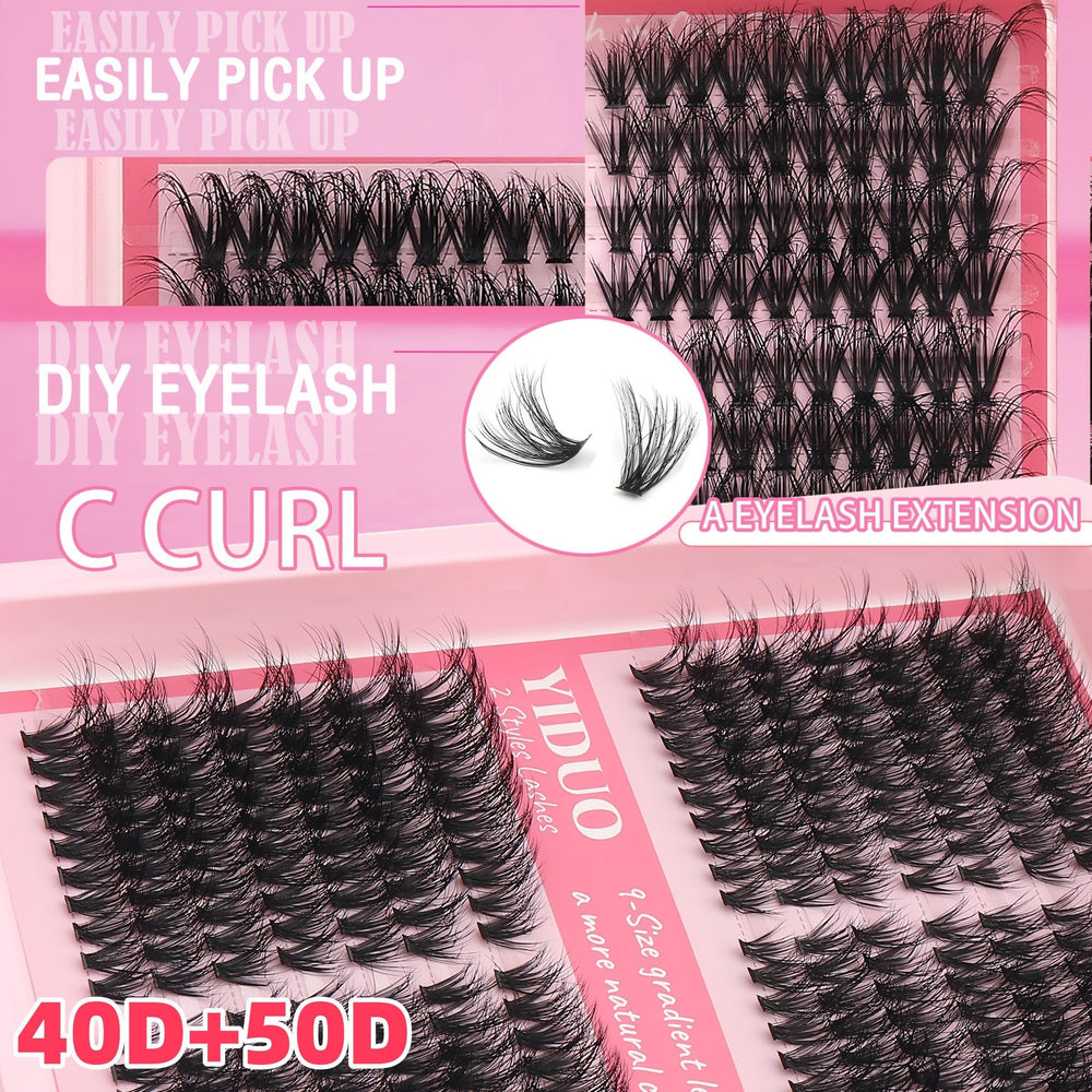 YIDUO clúster 80D, volumen intenso para realzar la mirada