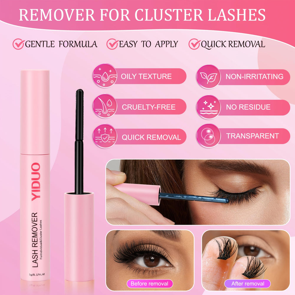 YIDUO desmaquillante para pestañas de 5 ml