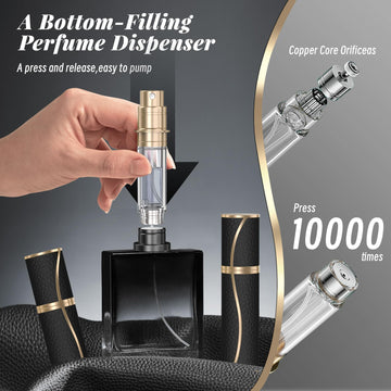 Rociado de nebulización nano de YIERSO para perfume uniforme