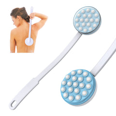 Aplicador Yiesoum para espalda con 19 rodillos para aplicar crema de forma uniforme.