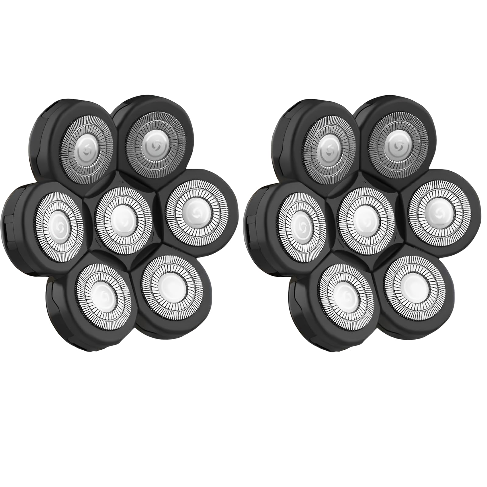 Cabezal de repuesto Yieyosd 7D, compatible para afeitado cómodo