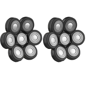 Cabezal de repuesto Yieyosd 7D, compatible para afeitado cómodo