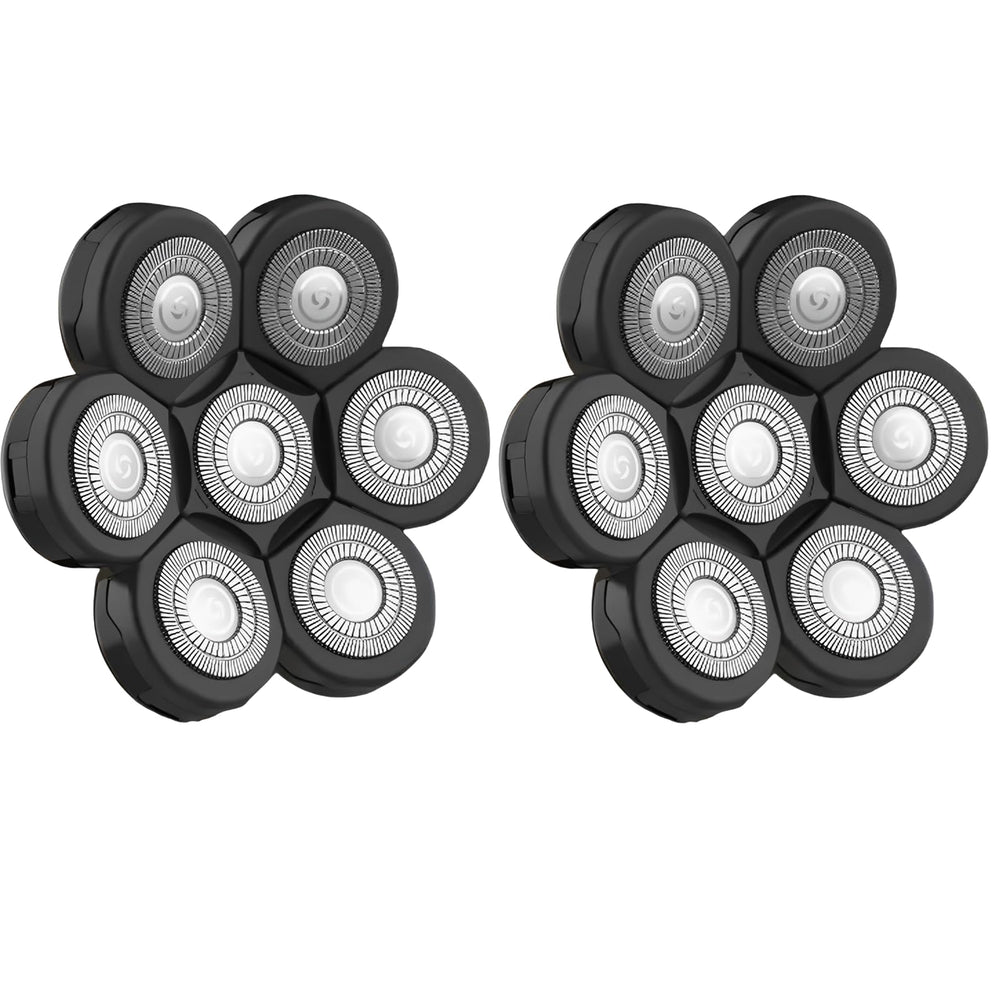 Cabezal de repuesto Yieyosd 7D, compatible para afeitado cómodo
