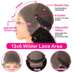 YIJUNDEMA cap ajustable con 4 peines para mayor confort.