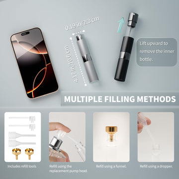 YIKIBOX accesorios de rellenado: embudo, cuentagotas y bomba