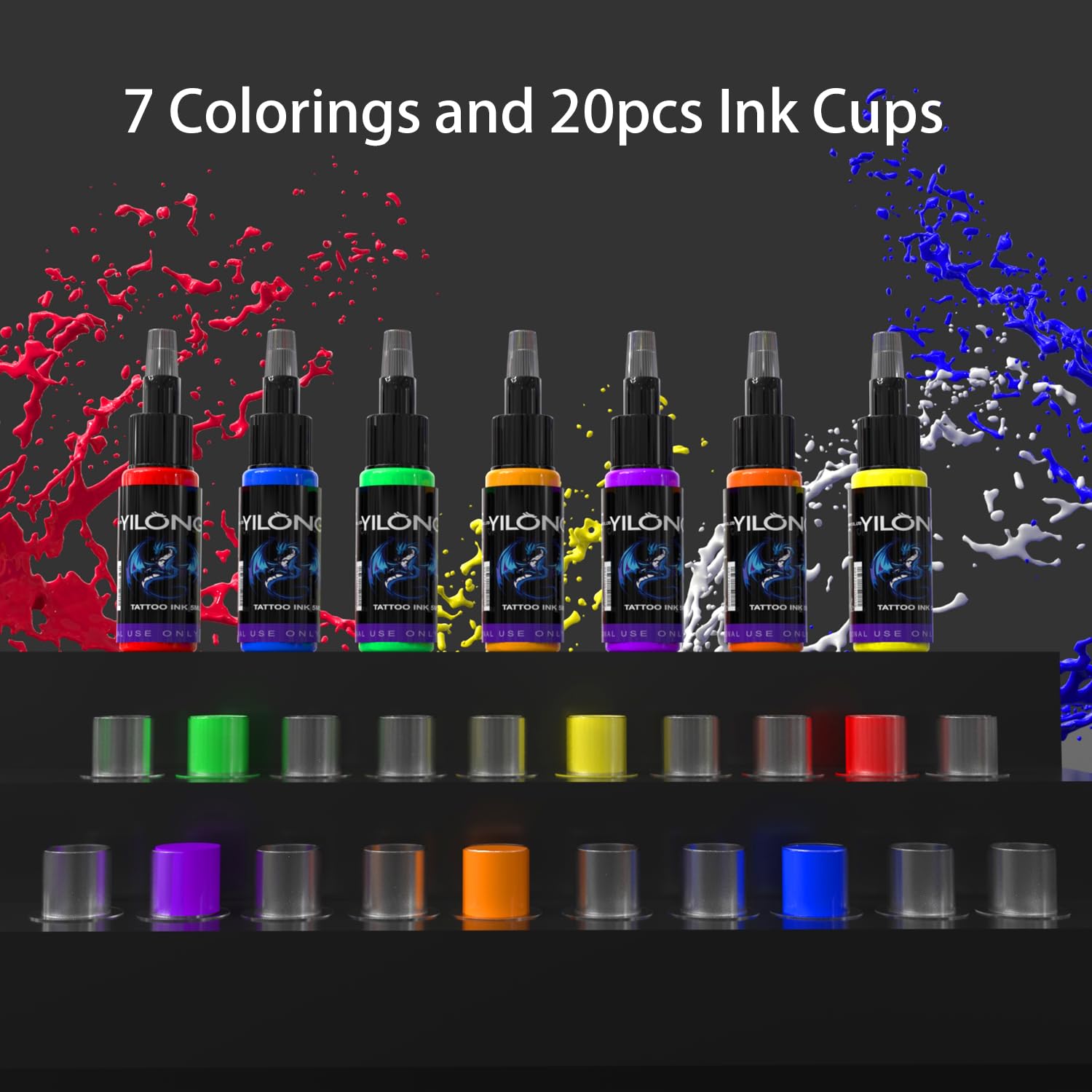 Tinta negra de 30 ml para líneas definidas y rellenos controlados.