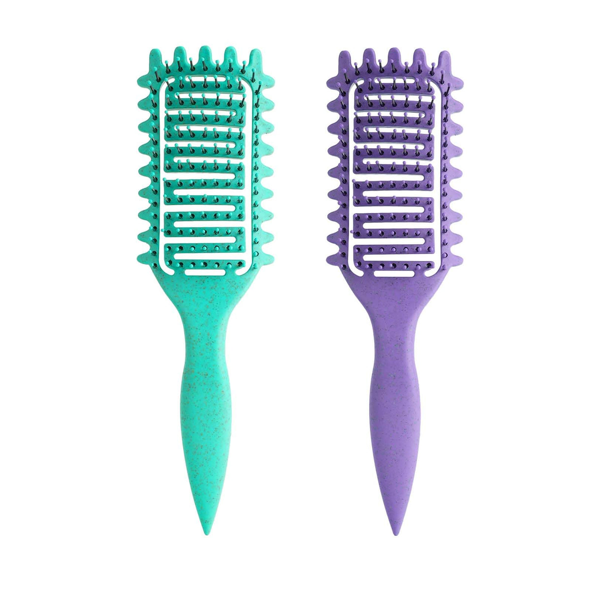 Cepillo Yingbtr para definición de rizos ergonómico, modela rizos sin tirones.