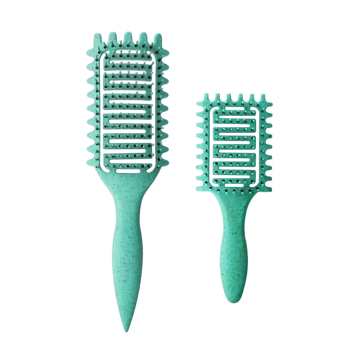 Cepillo Yingbtr definidor de rizos con mango ergonómico para peinar cómodo