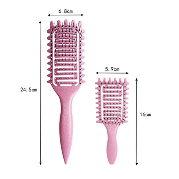 Cepillo Yingbtr con dientes de diseño para definición natural