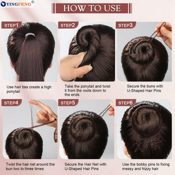 YINGFENG bandas para el cabello elásticas, 300 piezas