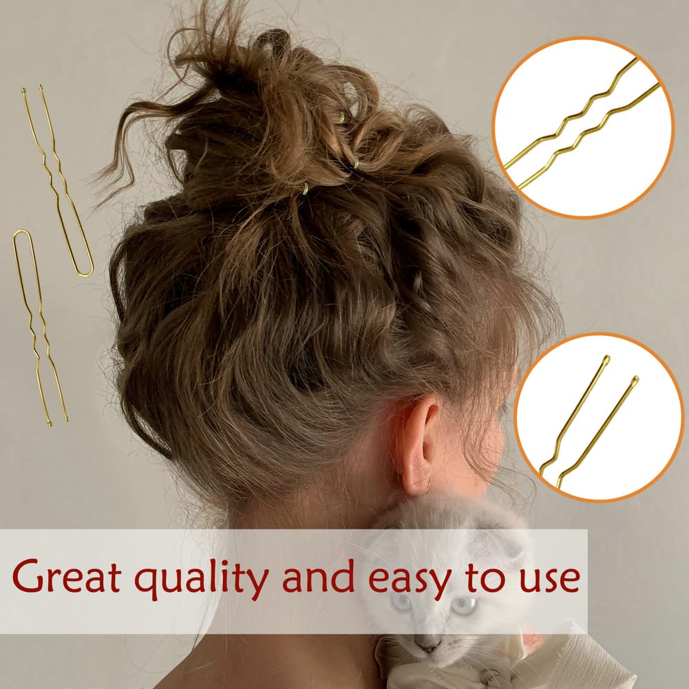 YINGFENG horquillas U para todo tipo de peinados moños recogidos y elegantes