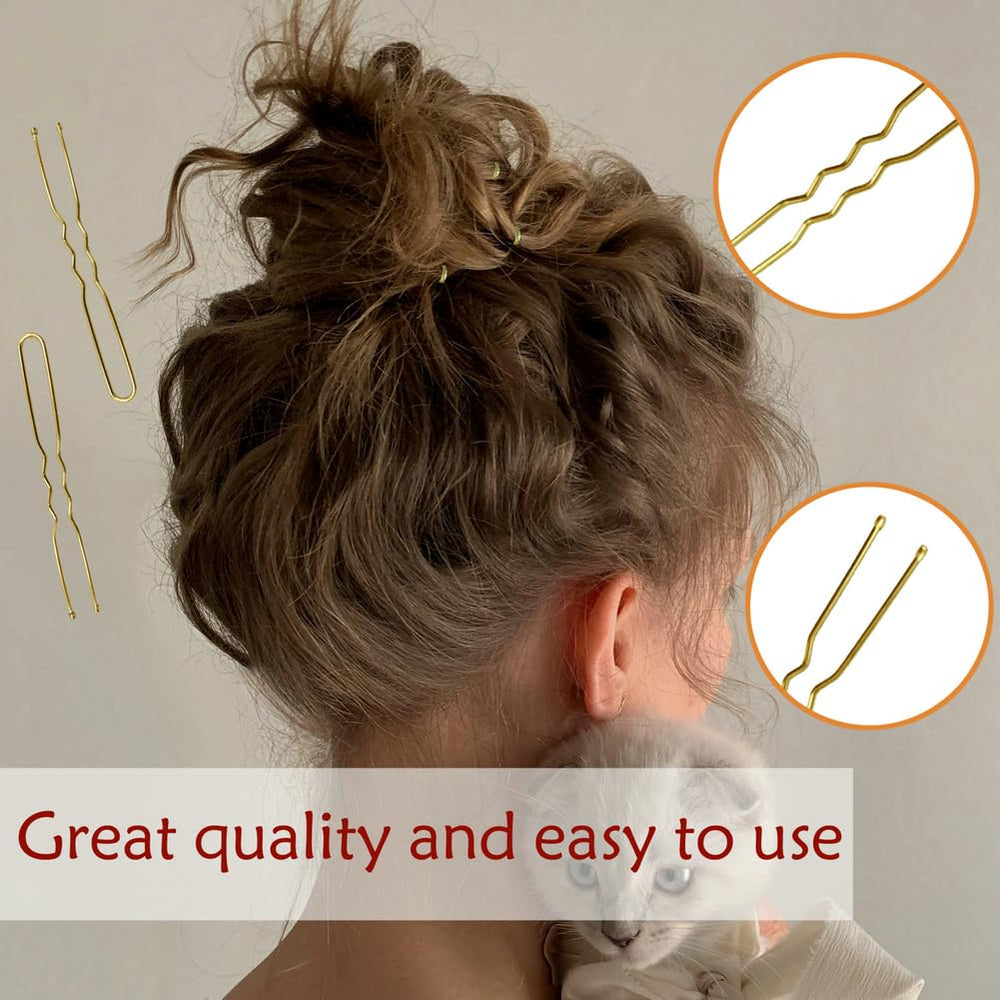YINGFENG horquillas U para todo tipo de peinados moños recogidos y elegantes
