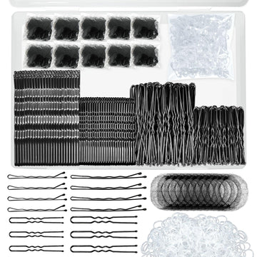 YINGFENG horquillas negras de 2-2 pulgadas para sujeción del cabello