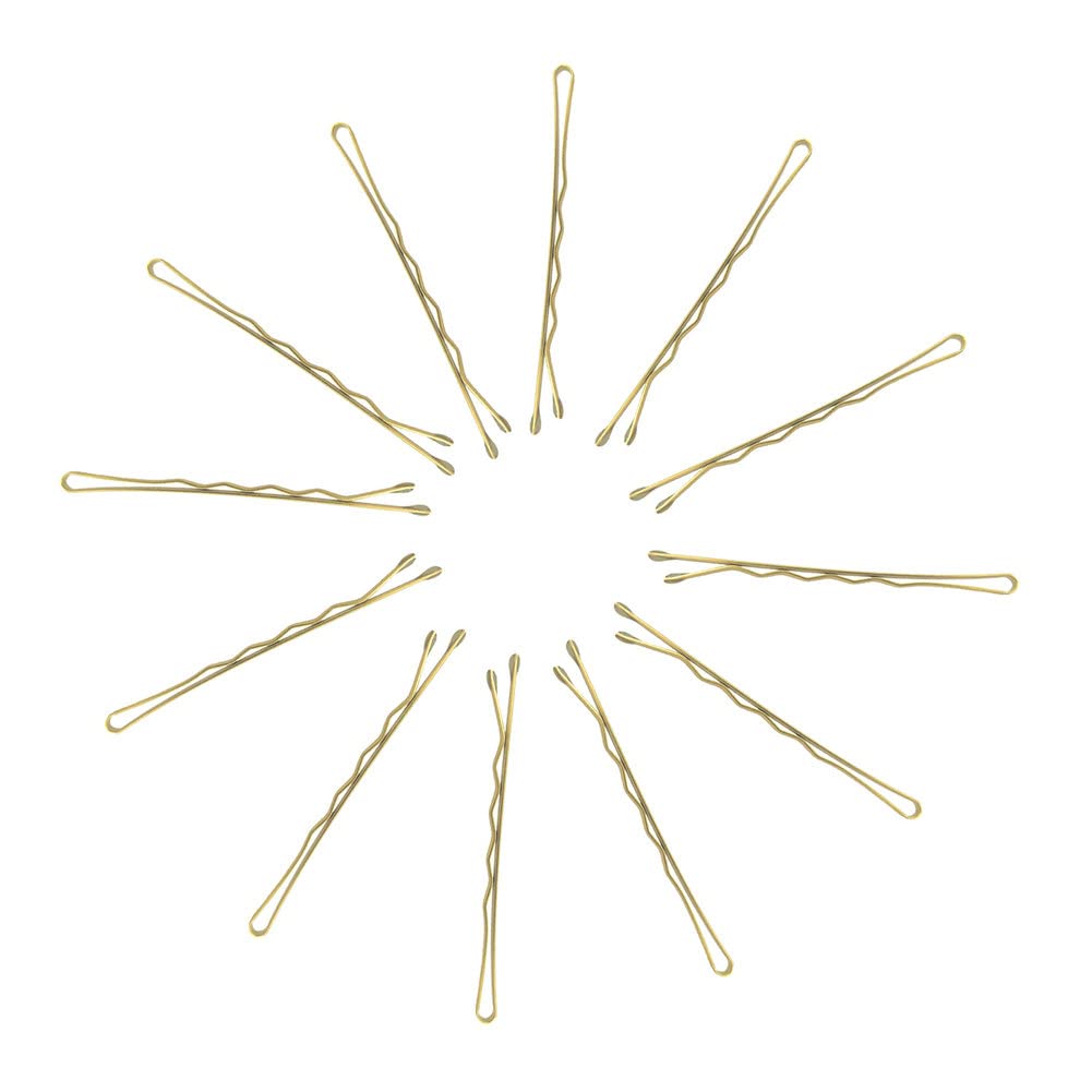 YINGFENG: juego de pasadores dorados, ideal para peinados rápidos.